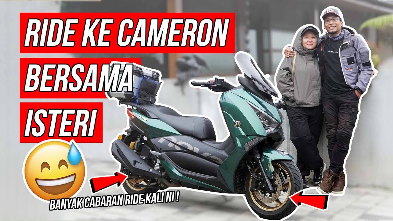 UJI KETAHANAN AVETA NOVA 250 | RIDE VLOG KE CAMERON BAWA PENUMPANG REDAH HUJAN | EPISOD 4