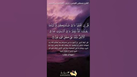 لايتخذ المؤمنون الكافرين ..ترتيل من تراويح 2010 من سورة آل عمران