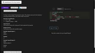 Skillrack Daily Test Solution 10.04.2026