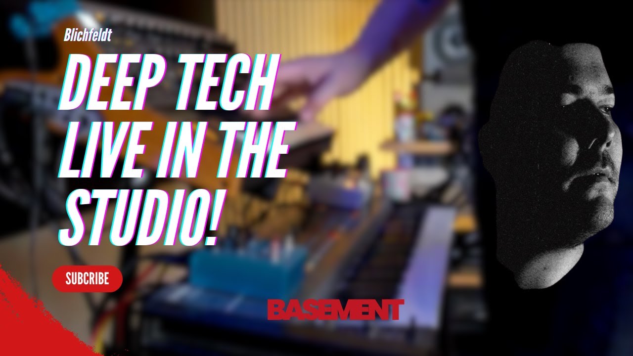 Basement Jam Vol III Blichfeldt Live minimal tech studio jam YouTube