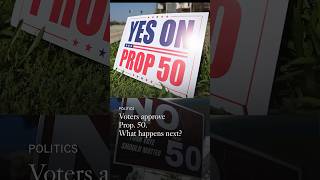 Voters approve Prop. 50. What happens next?