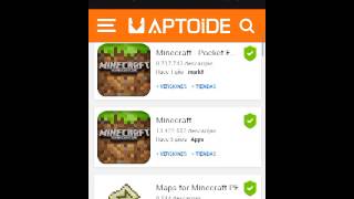 Como Descargar Minecraft PE 0.13.0 | Aptoide