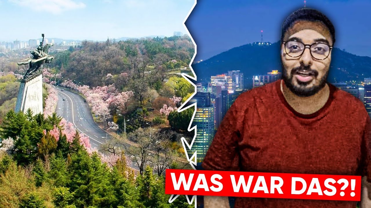 Ich fliege nach Südkorea und auch bisschen fast nach Norden