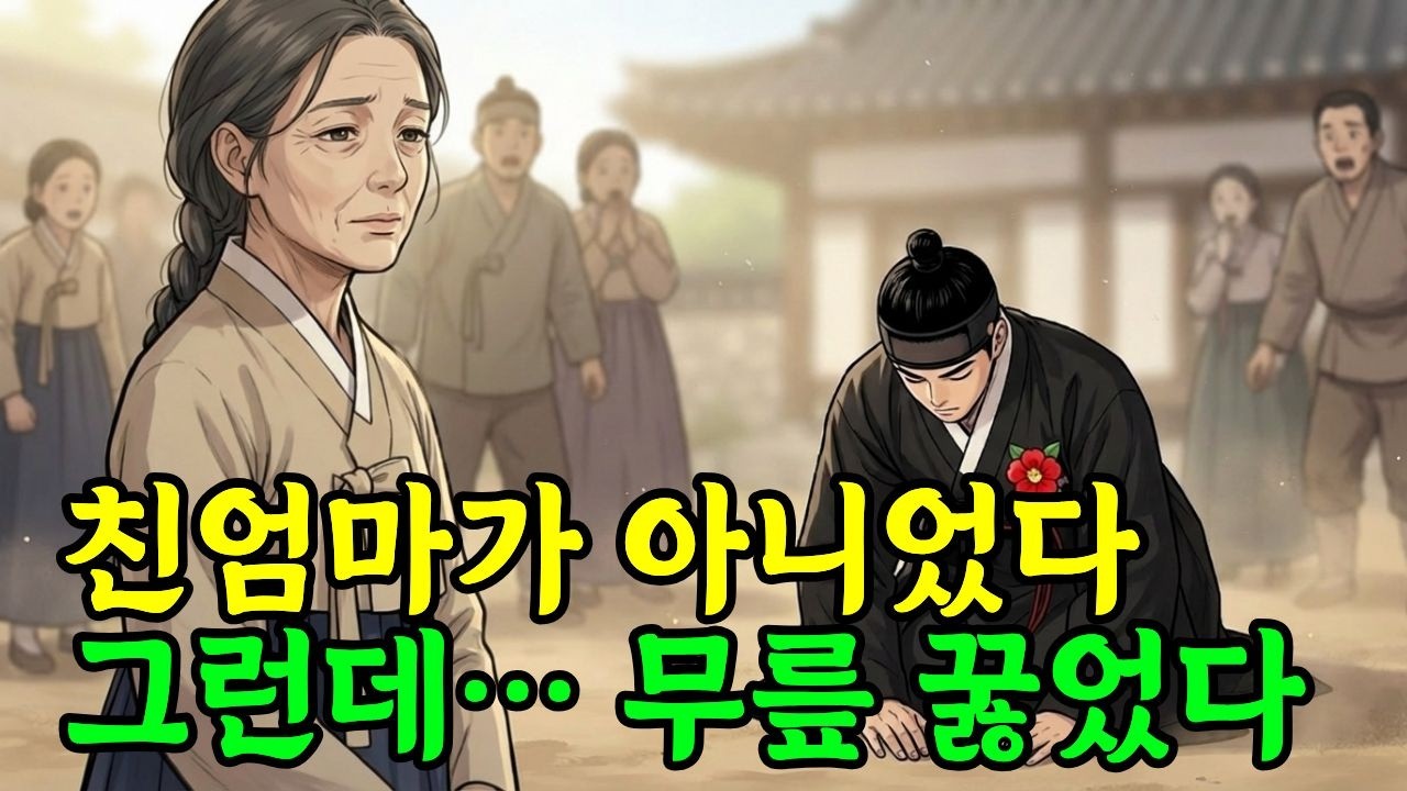 친어머니가 아닌데 무릎을 꿇었다. 어떻게된 일일까요? 집안의 운명을 바꾼 아이|야담 |민담 |전설 |설화 |옛날이야기 |수면동화 |