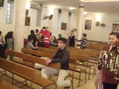 جمعية مار منصور حفلة بابا نوئيل 2012