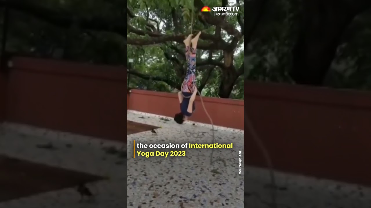 Actress Adah Sharma Performs Yoga On International Yoga Day 2023 | English News | Jagran English