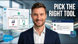 Agentforce Agent vs Screenflow: What tool should you use in Salesforce?