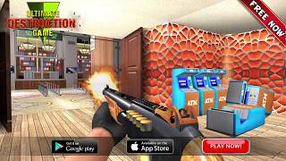 Destroy Office Supermarket Bank Smash FPS Shooter screenshot 1