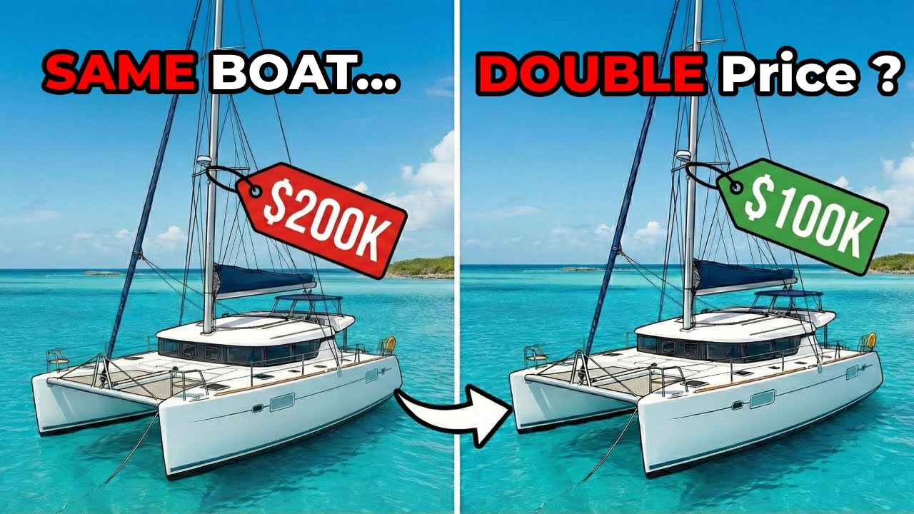 SAME Boat, DOUBLE the Price? – The Catamaran Market is BROKEN