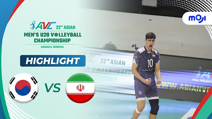 South Korea vs Iran | Final | AVC Men's U20 Asian Volleyball Championship 2024 | Highlights