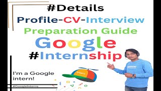 How to Apply and get selected for Google Internship - Summer & Spring | Google Internship guide step