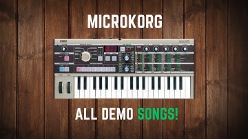 All microKORG Demo Songs (Full Collection)