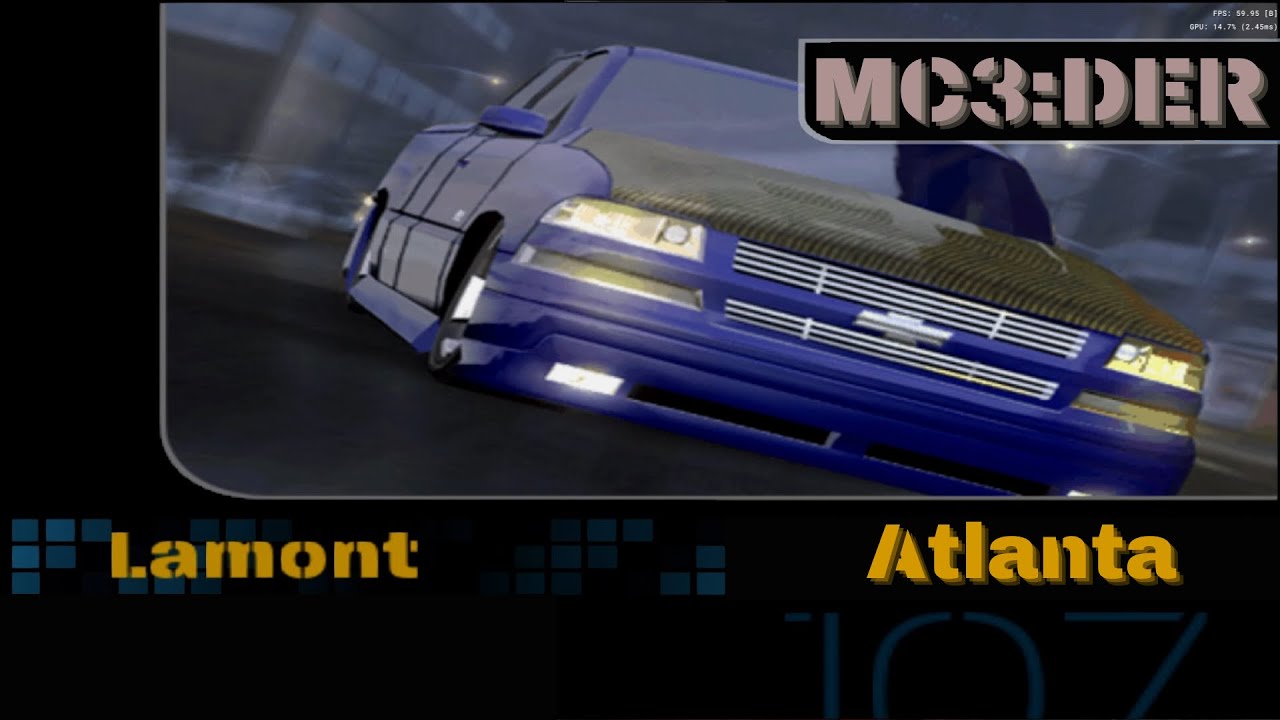Lamont in Atlanta (Career) | Midnight Club 3: DUB Edition Remix