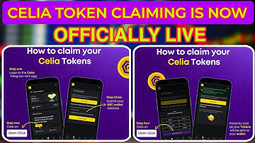 Celia Airdrop Distribution Open Tokan Received in Trust Wallet| Celia Price?