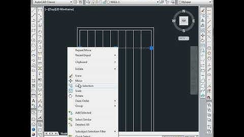 How to Draw Collapsible Gate In AutoCAD 2014