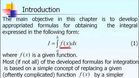 Lecture 07.08 Simpsons 3/8 Rule for Integration Part 1of 7