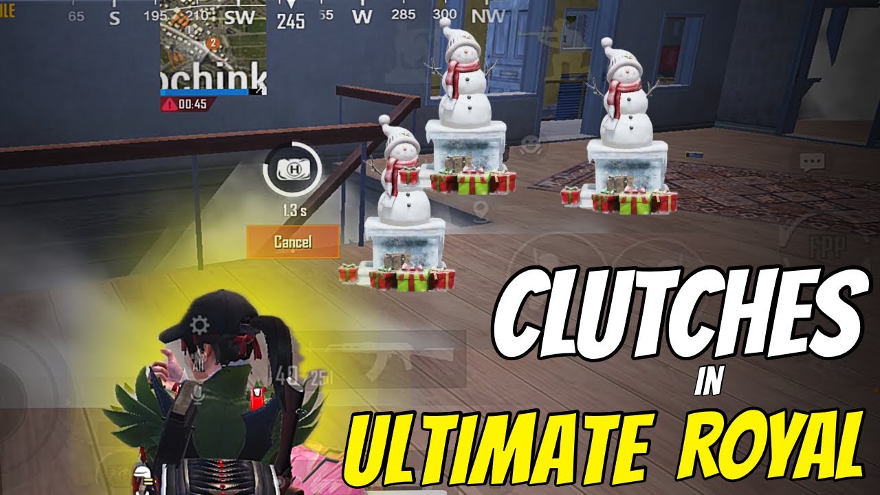 ULTIMATE ROYAL CLUTCHES | 60fps PUBG MOBILE |IPhone xs Max - YouTube