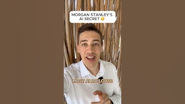 MORGAN STANLEY’S AI SECRET 🤫  #AI #MorgenStanley #OpenAI #EnterpriseAI