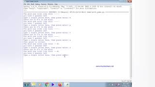 Word Guessing Game using Python screenshot 1