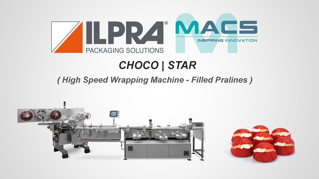 MACS High Speed Wrapping Machine Choco Star YouTube