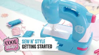 Cool Maker | Sew'N Style Machine |  Getting Started