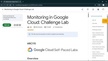 Monitoring in Google Cloud: Challenge Lab | #qwiklabs | #ARC115