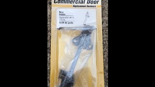 How to Install a Commercial Door Holder - Home Depot Model U 9152