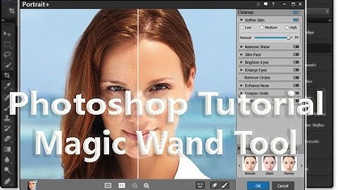 Magic Wand Tool - Photoshop Tutorial.