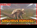 Anguirus remodel showcase! | Roblox Kaiju Universe