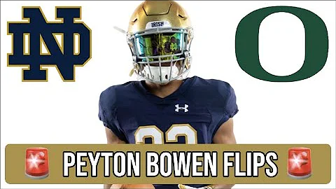 Peyton Bowen flips to OREGON | Afternoon update on...