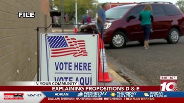 VIDEO: Explaining propositions D and E