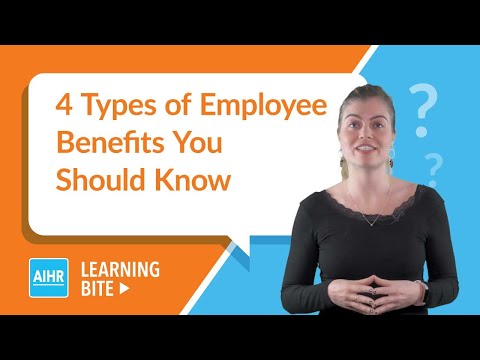 4 Types of Employee Benefits | AIHR Learning Bite