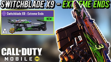 SWITCHBLADE X9 EXTREME ENDS BLUEPRINT GAMEPLAY in COD MOBILE | Ranked Reward |