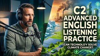 Download lagu C2 Advanced English Listening Practice | Can Technology Solve Climate Change? | Pod Zone