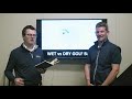 Wet vs Dry Golf Balls
