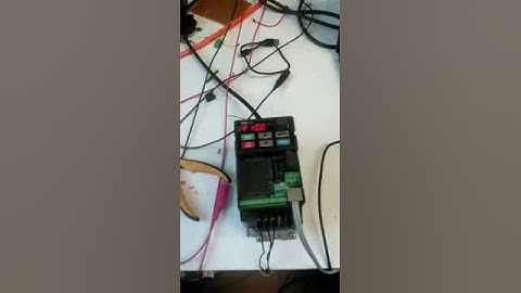 Modbus Seri Haberleşme Protokolü Kullanılarak Asenkron Motor Kontrolü Video 1