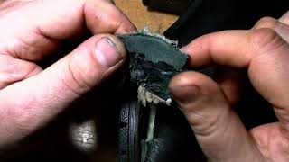 видео: Ремонт обуви. Латка внутренняя. картинка: Ремонт обуви. Латка внутренняя.