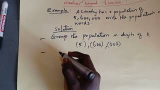 P6 Math Unit 1 Reading, Writing The Whole Numbers Beyond 1,000,000.