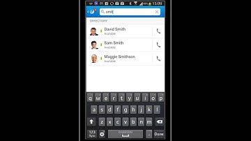Jabber Android Contact Search