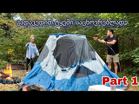 Pei Family გადავიდა ტყეში საცხოვრებლად | ნაწილი 1 | ellene pei