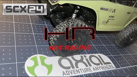 Axial SCX24 Hot Racing Shock Upgrade #Axial #SCX24 #RCCrawler