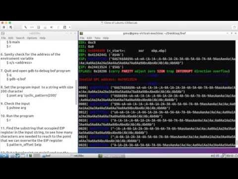 Return to libc Exploit: Bypass NX bit (Non Executable Stack)