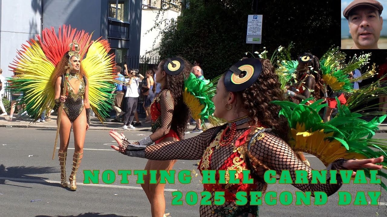 Notting Hill Carnival 2025 The Second Day 4K Video - YouTube