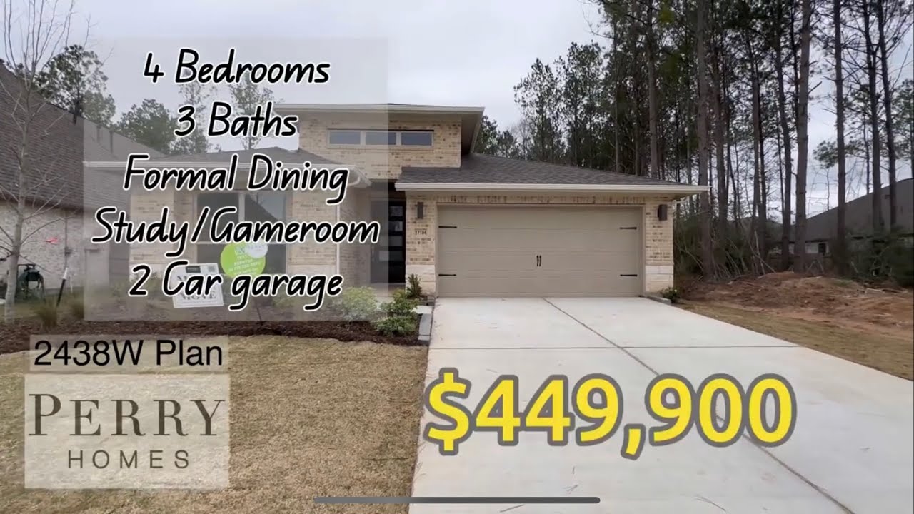 Home for sale in Conroe, TX Perry Homes Artavia North Houston
