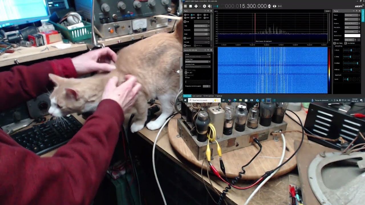 Philco #53 Shortwave Tube Radio Video #12 - LO and Tube Voltages Checked