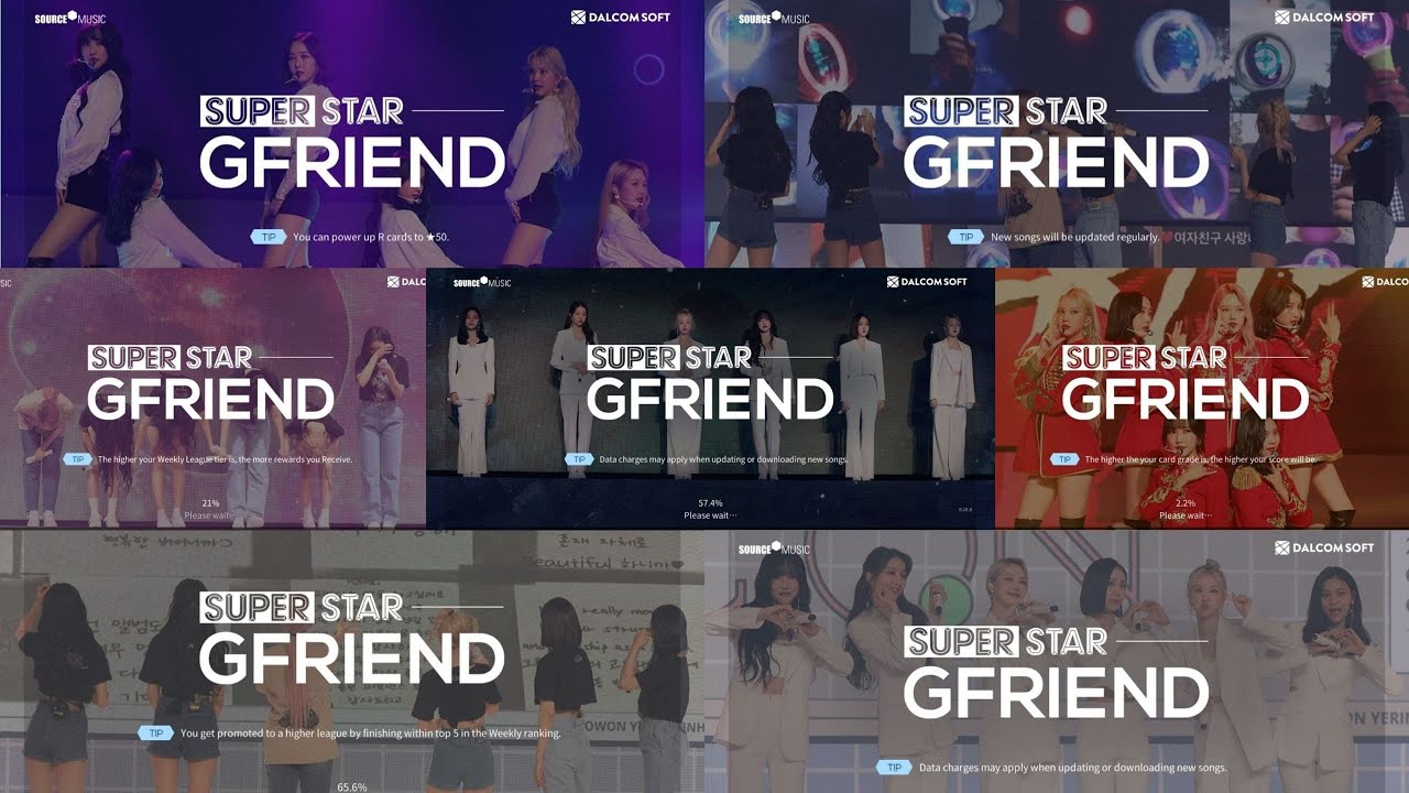 Goodbye SuperStar GFRIEND 😭 - My Cards and BGs Collection