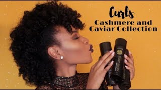 Flat Twist Out Featuring Curls Cashmere And Caviar Collection