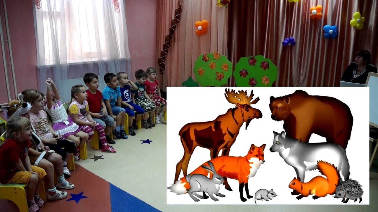 Конспект занятия в детском саду по теме домашние животные