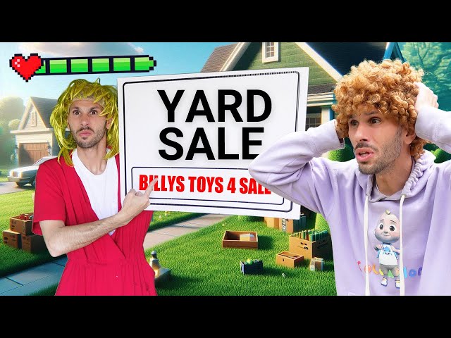 OUR NEIGHBOR STOLE OUR STUFF AND SOLD IT AT A YARD SALE! class=