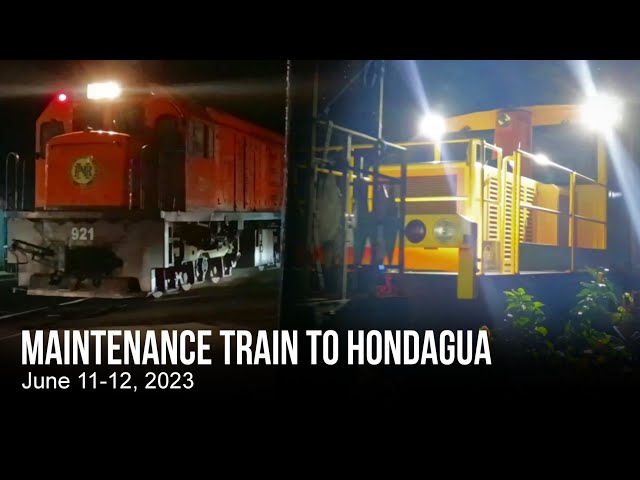 PNR Maintenance Train to Hondagua class=